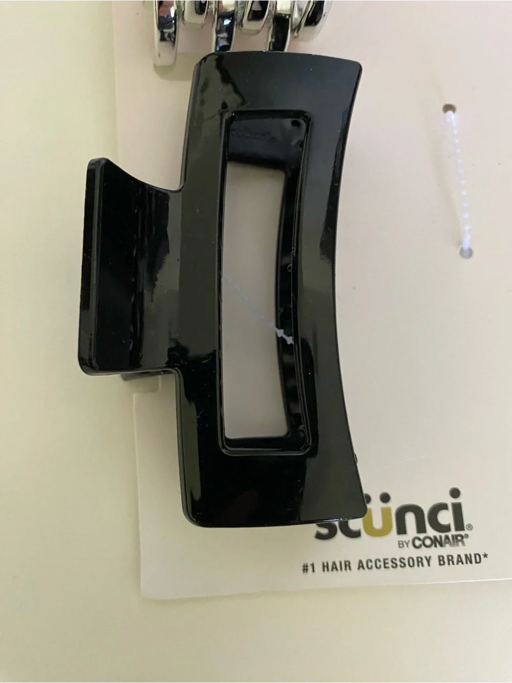 2 Scunci Claw Hair Clips